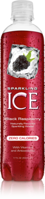 Sparkling Ice Black Raspberry 12/17 oz