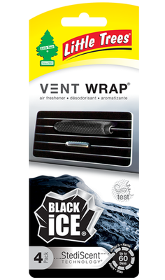 Vent Wrap Black Ice 4 pack