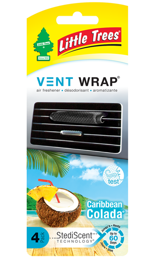 Vent Wrap Caribbean Colada 4 pack