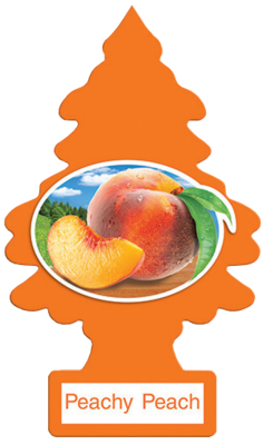 Little Trees Car Fresheners Peachy Peach Singles 24 count