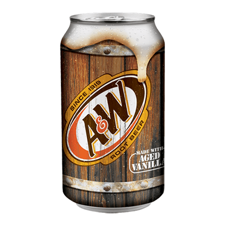 A & W Root Beer 12oz 2/12pack