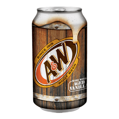 A & W Root Beer 12oz 2/12pack