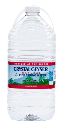 Crystal Geyser Water 6/1 gallon