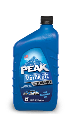Peak Conventional Oil 10W40 6/1 qt