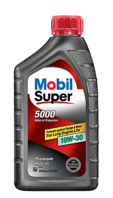 Mobil Super 5000 10W30 6/1 qt