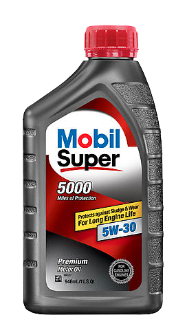 Mobil Super 5000 5W30 6/1 qt