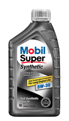 Mobil Super Synthetic Oil 5W30 6/1 qt