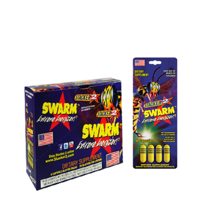 Yellow Swarm Energy 4 Pack 24 count