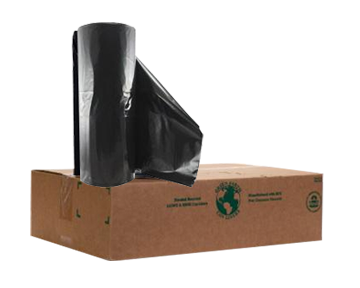 60 Gallon Black Trash Can Liners 100 count