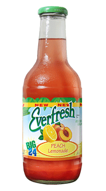 Everfresh Peach Lemonade 12/24 oz