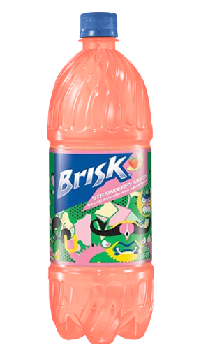 Brisk Strawberry Melon 15/1 liter