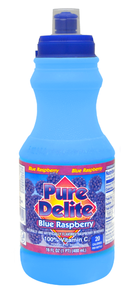 Pure Delite Blue Raspberry 24/16 oz