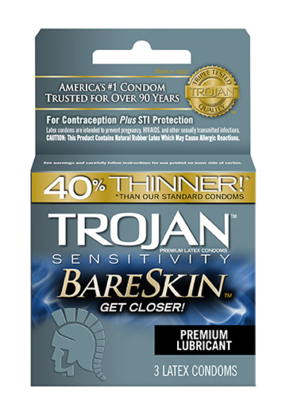 Trojan Bare Skin 6/3pk