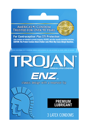 Trojan Light Blue Premium Lubricant 6/3pk