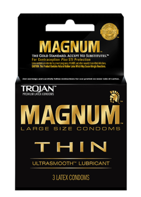 Trojan Magnum Thin 6/3pk