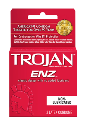 Trojan Non-Lubicated (Red) 6/3pk