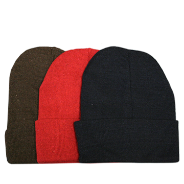 Assorted Color Winter Hats 12 count