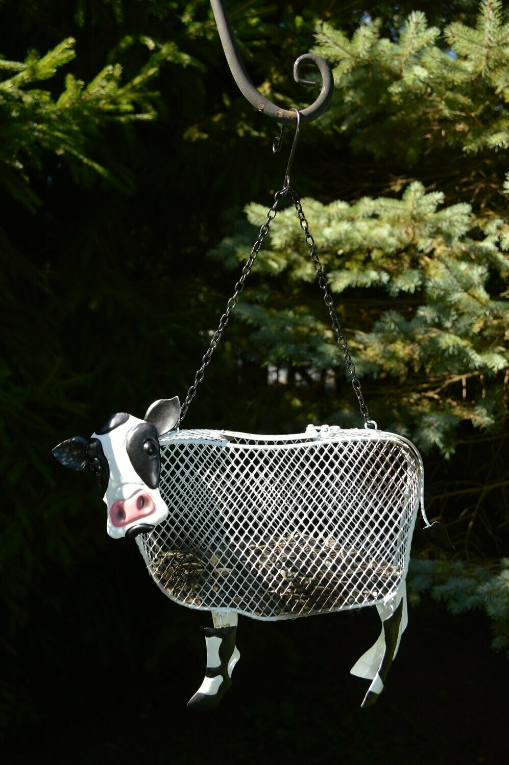 Cow Bird Feeder