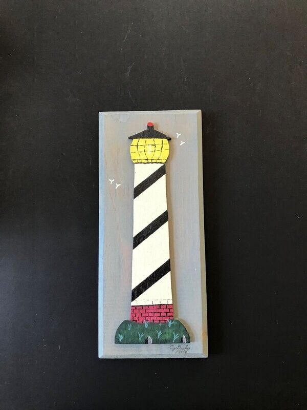 Handpainted Wooden Lighthouse