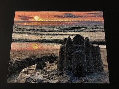 Sunset Sandcastle Puzzle