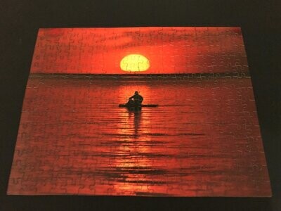 Sunset Paddle Board - Front Row Seat Puzzle