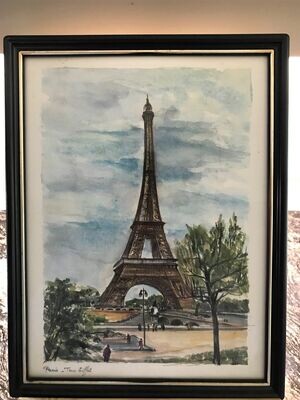Paris Watercolour Prints