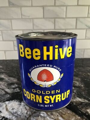 Bee Hive Corn Syrup Tin