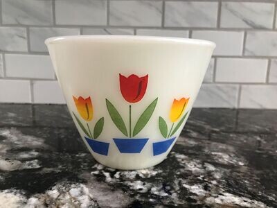 Fire King Tulip Mixing Bowl - SOLD
