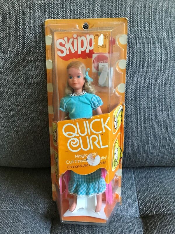 SOLD -Vintage 1972 Skipper Quick Curl