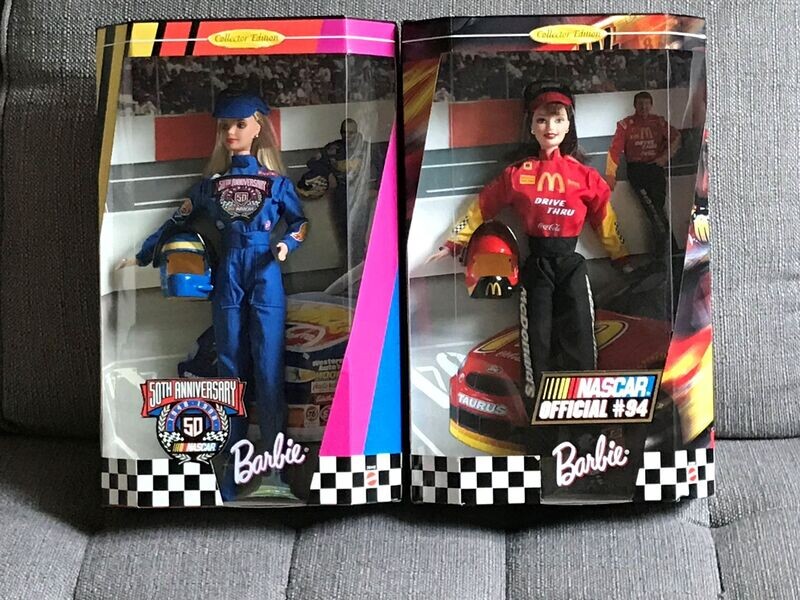 SOLD -NASCAR Barbie