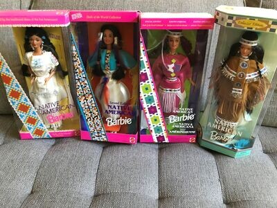 Native American Barbie Dolls For Sale