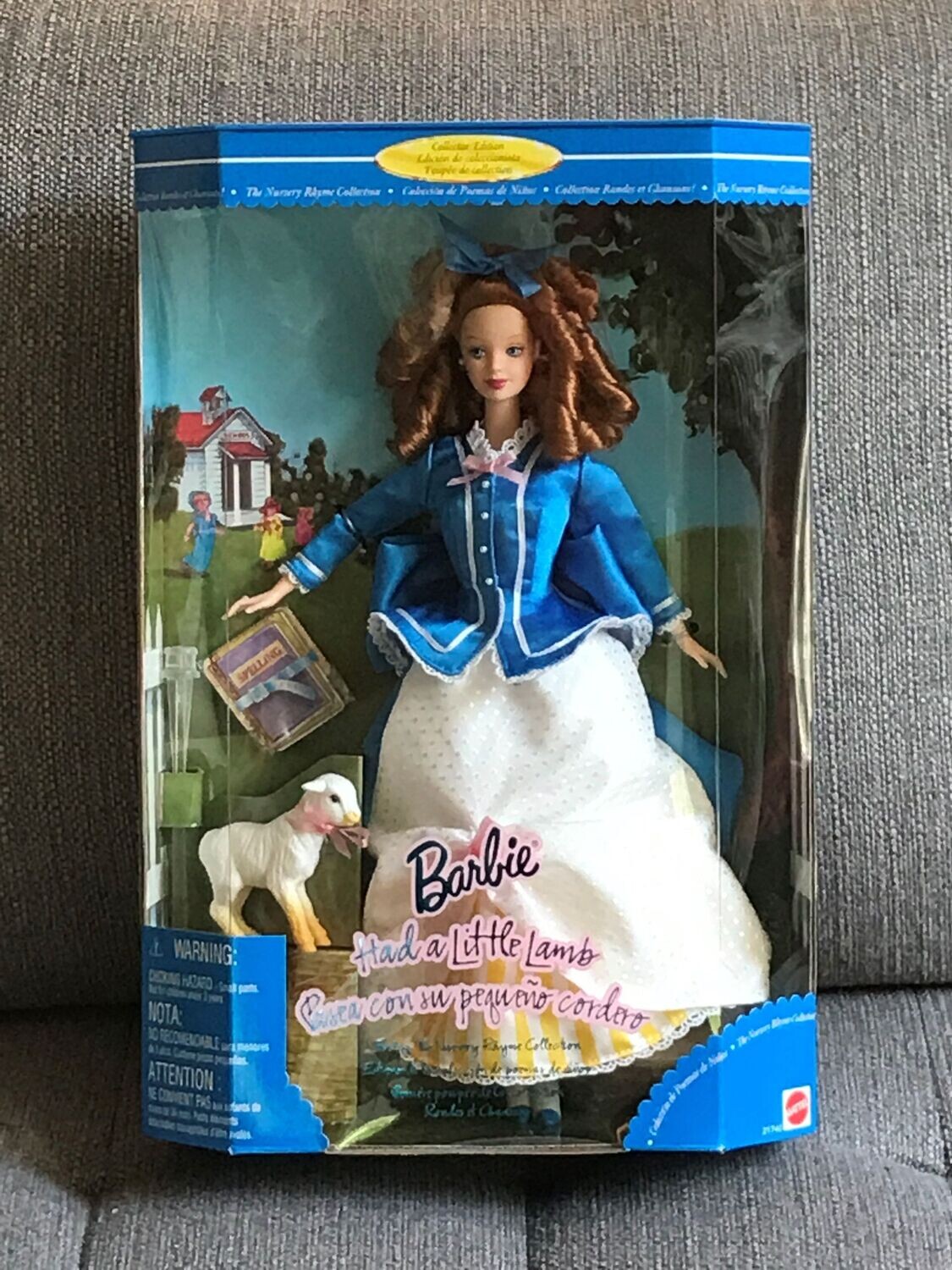Nursery Rhyme Collection Barbie Had A Little Lamb Collector