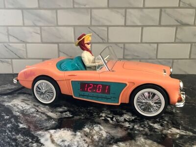 SOLD -1962 Austin Healey Barbie Car Clock Radio