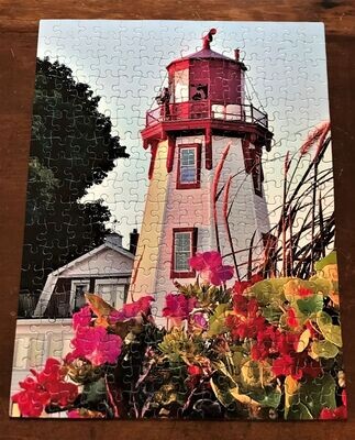 Kincardine Lighthouse with Piper Puzzle
