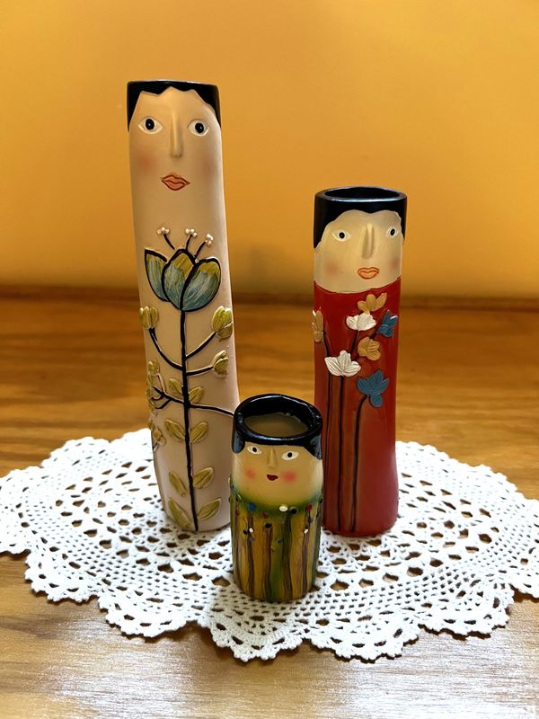 Cute Family Bud Vases