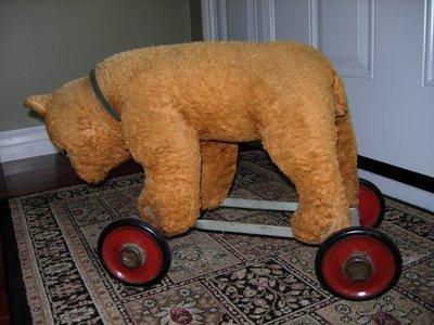 Bear on cast iron wheels