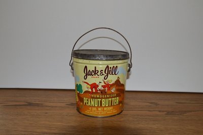 SOLD - Jack & Jill Peanut Butter Tin