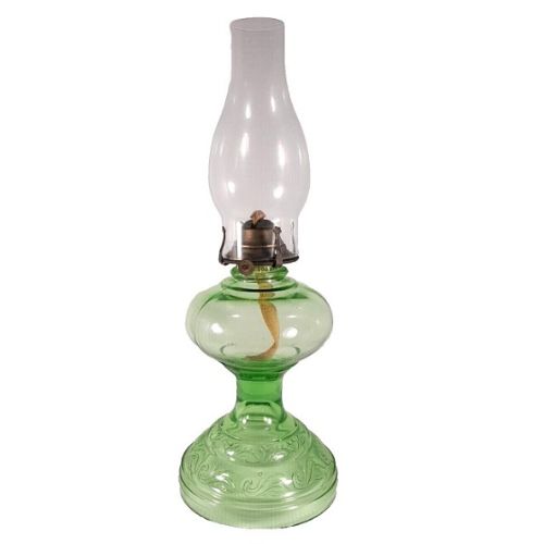 Green Oil Lamp