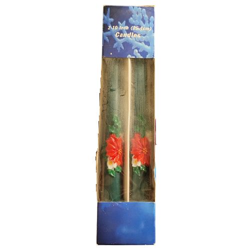Holly Tapered Candlesticks