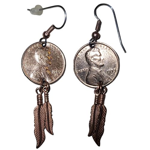 Lucky Penny Earrings