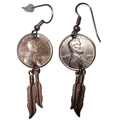 Lucky Penny Earrings