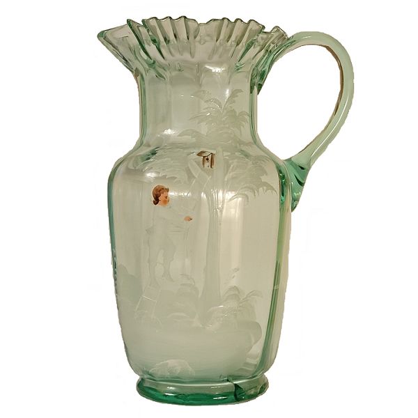 Mary Gregory Pitcher