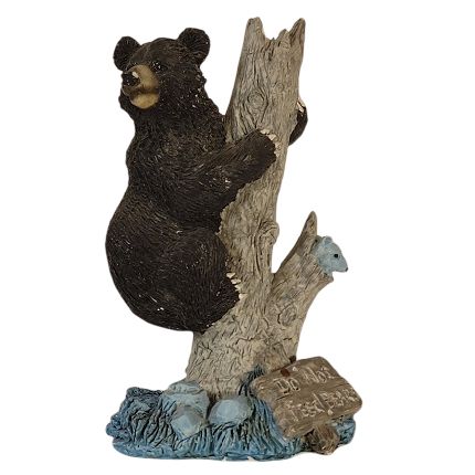 Climbing Black Bear figurine