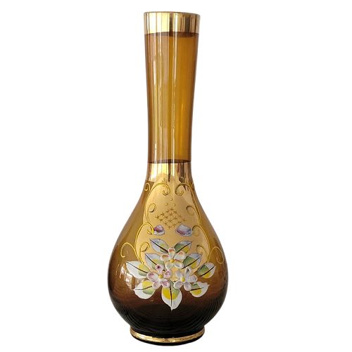 Bohemian Glass Vase