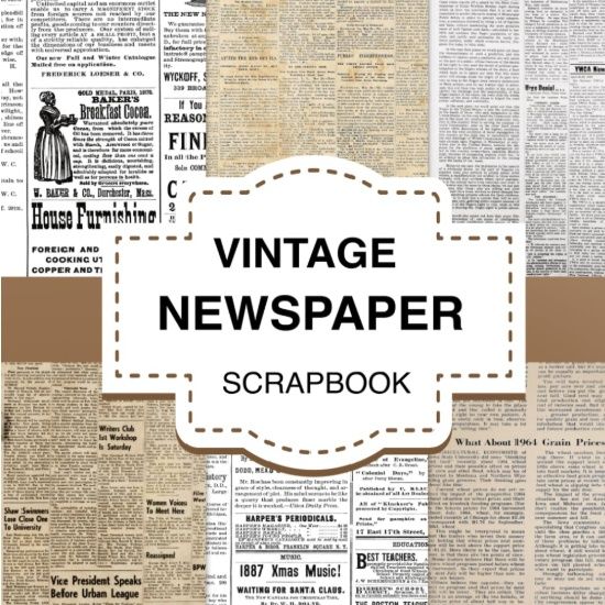 Newspaper Scrapbook