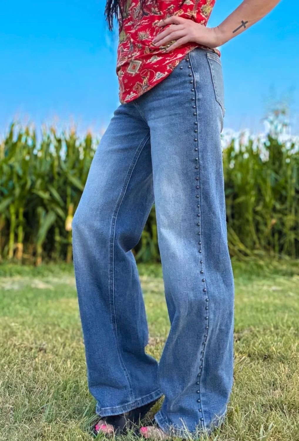 SK Studded Denim