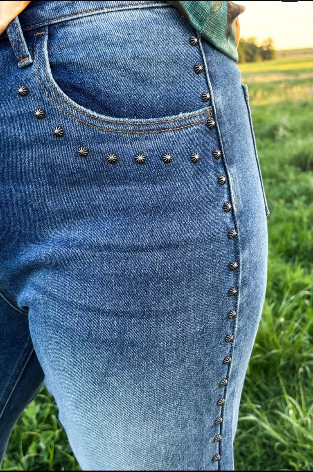 SK Studded Denim