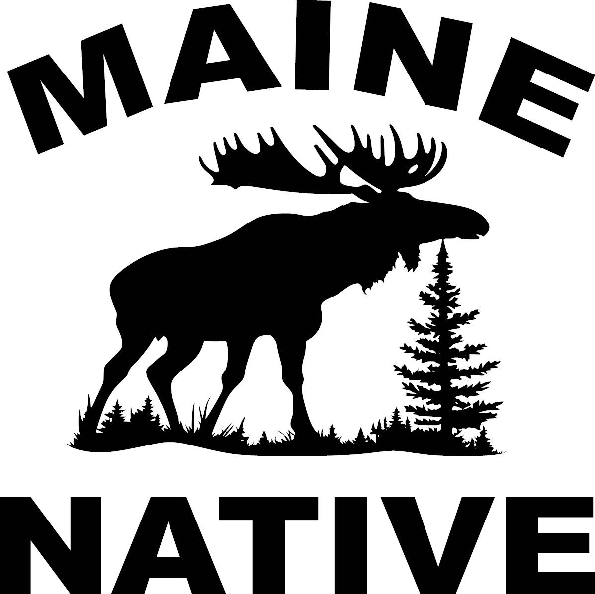 Maine Native Moose
