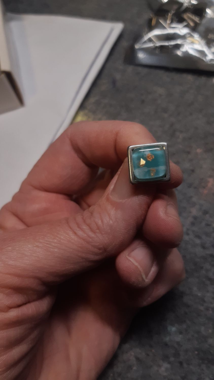 Cuadradas base de acero 10 mm