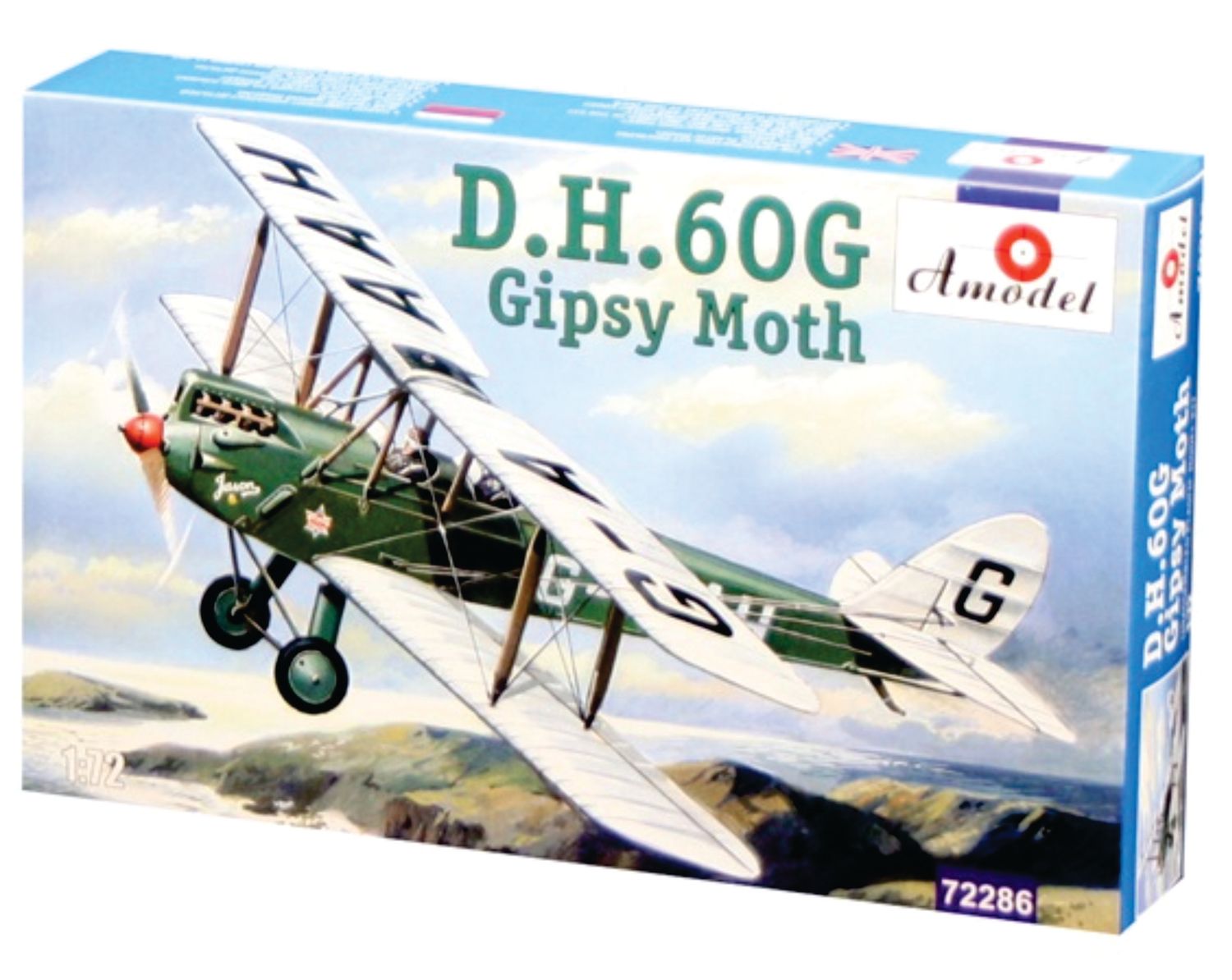 A Model 72286 1/72 Dh 60G Gipsy Moth